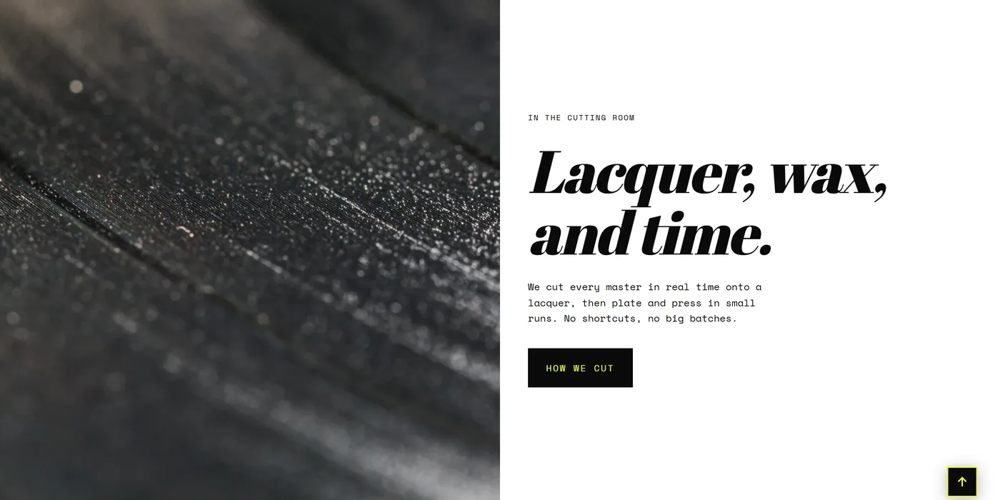 The Image with text section on a live store